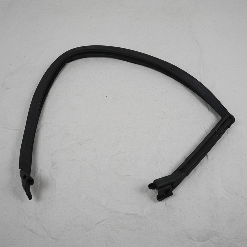 2008-2023 Dodge Challenger Passenger Door Window Run Weatherstrip OEM – Full View on light grey kraft paper