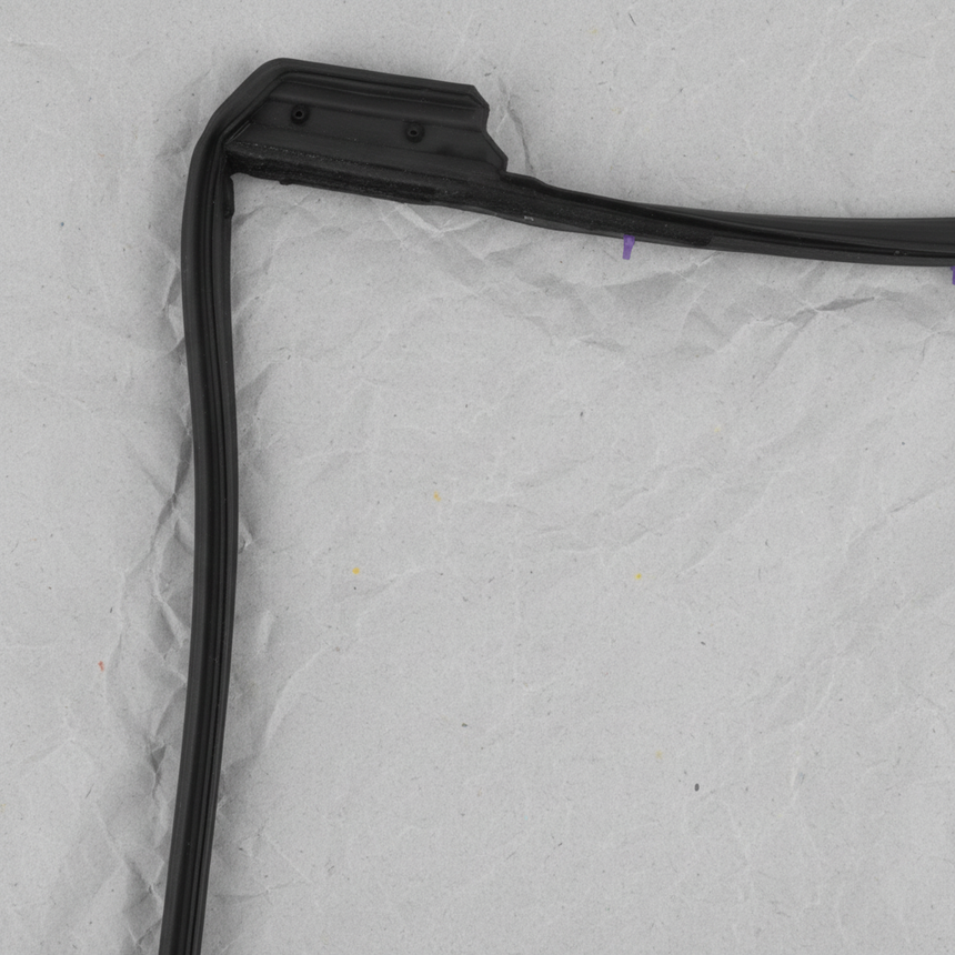 2019-2025 Nissan Altima Rear Passenger Side Door Weatherstrip Genuine OEM - Top Detail