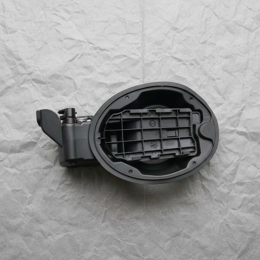 2014-2018 Ford Transit Connect Passenger Side Fuel Filler Door Pocket OEM - Full View