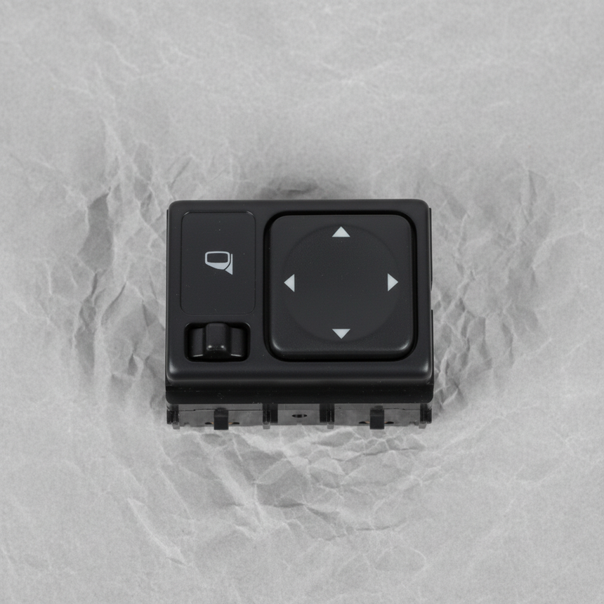 Genuine Nissan OEM Mirror Control Switch - Middle Detail 1