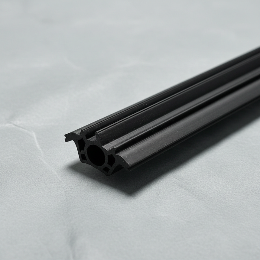 2018-2025 Toyota Camry Rear Door Lower Weatherstrip Seal Either Side OEM - Middle Macro Crop