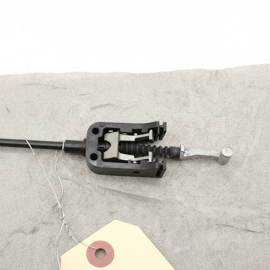 2012-2025 Volkswagen Beetle Atlas Jetta Arteon OEM Front Door Latch Cable - Bottom Detail