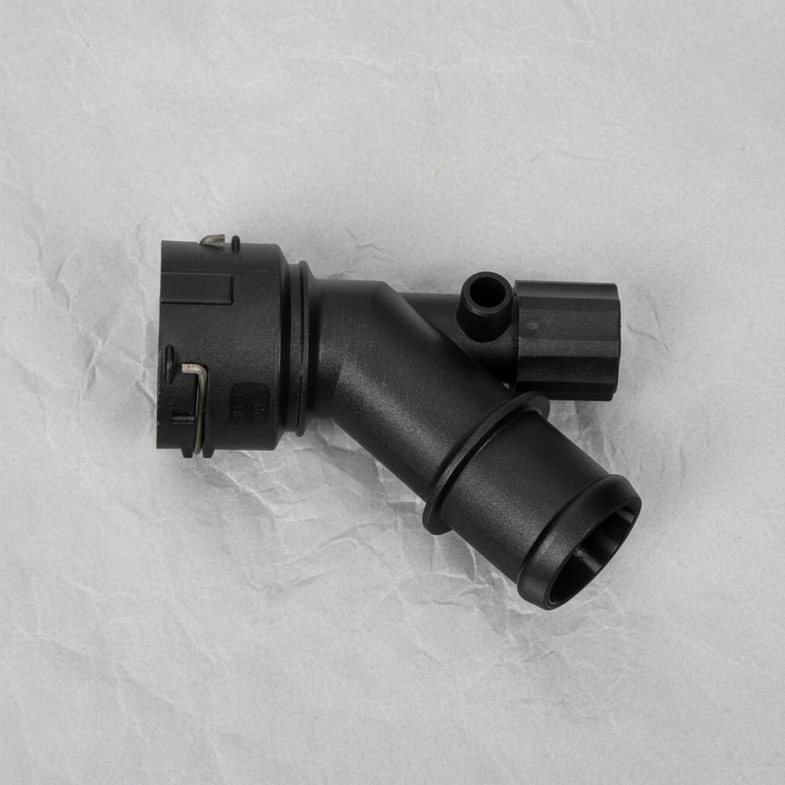 2000-2006 Audi TT TT Quattro Lower Radiator Hose Coupling Genuine OEM - Full View