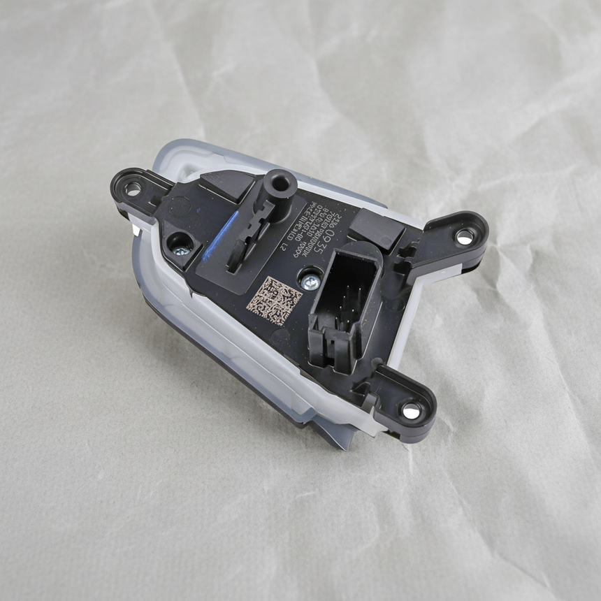 2017-2023 GMC Acadia Terrain Steering Wheel Right Side Radio Switch OEM – Angle 2 Full View on light grey kraft paper
