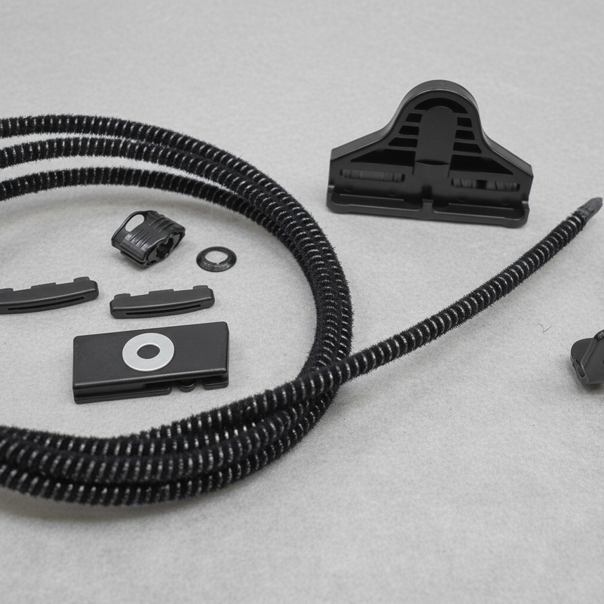 Nissan Maxima OEM Driver Side Sunroof Guide Kit - Bottom Detail