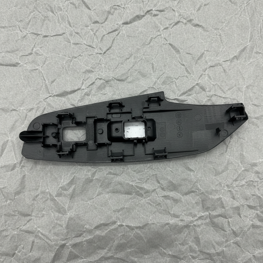 2017-2018 Mazda 3 Passenger Side Door Switch Trim Panel Piano Black OEM - Detail
