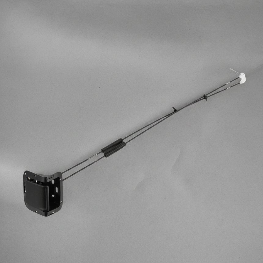 2018-2025 Jeep Wrangler Rear Folding Seat Release Handle Cable Genuine OEM - Full View