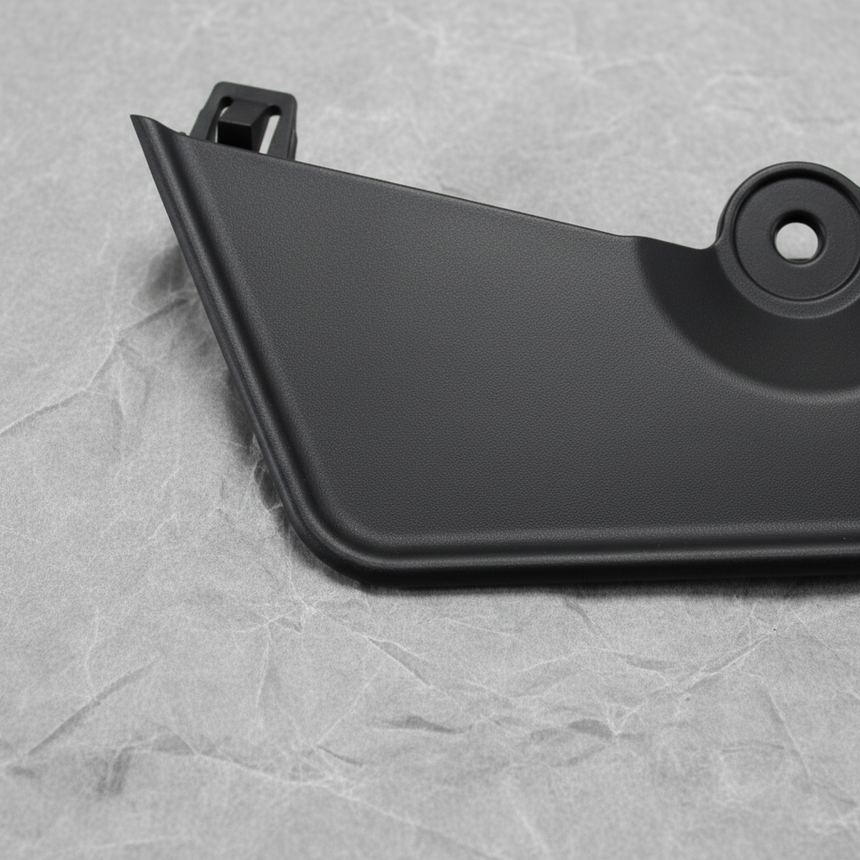 2019-2024 Toyota RAV4 RAV4 Prime OEM Driver Side Rear Mud Flap Plate - Bottom Detail
