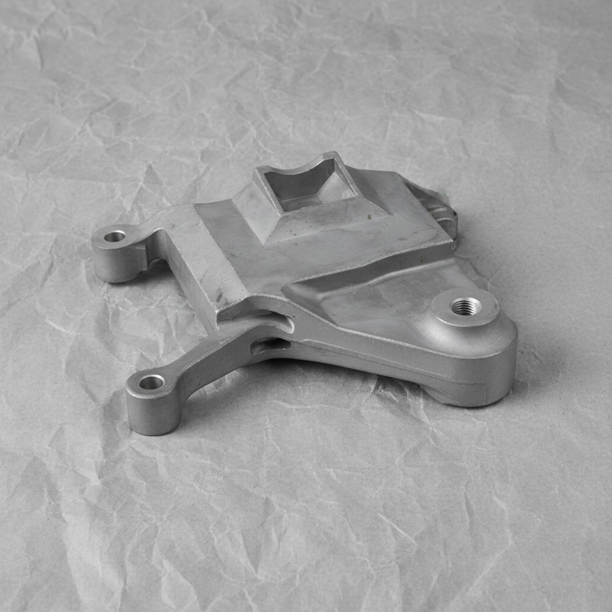 Full View - Engine Mount Bracket on Grey Kraft Paper