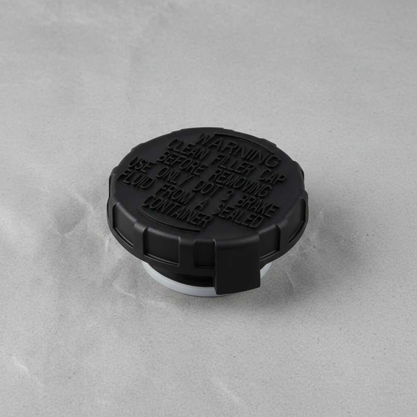 2012-2025 Nissan Kicks Versa Micra Brake Fluid Reservoir Cap Genuine OEM - Full View
