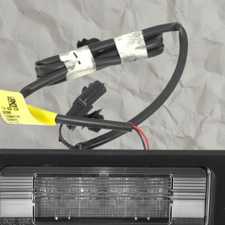 2022-2025 Nissan Frontier Cargo Bed Light 5 Ft 6 Ft Box Genuine OEM - Top Detail