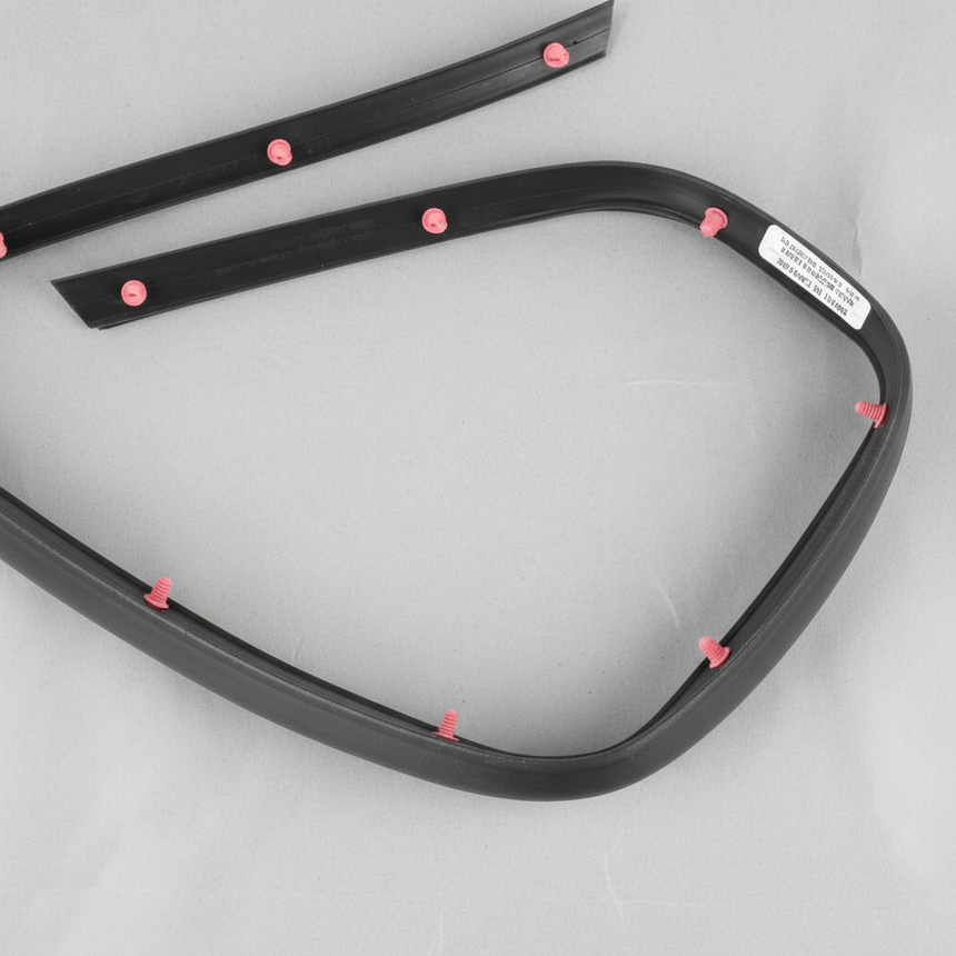 2016-2024 Chevrolet Camaro Driver Door Lower Auxiliary Weatherstrip Seal OEM - Bottom Detail