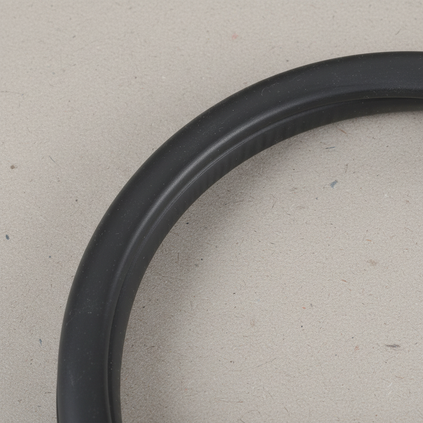 Mazda3 Rear Door Weatherstrip Seaming Seal OEM - Middle Detail