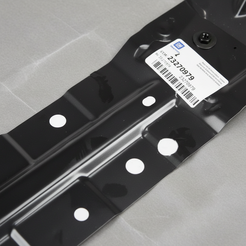 2014-2018 Silverado Sierra Driver Side Battery Tray Reinforcement OEM – Top Detail