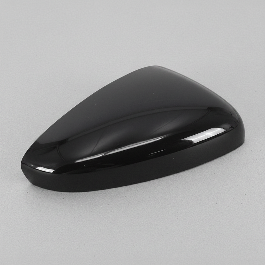 2018-2025 Honda Accord Passenger Mirror Housing Cap Crystal Black Pearl OEM - Full View