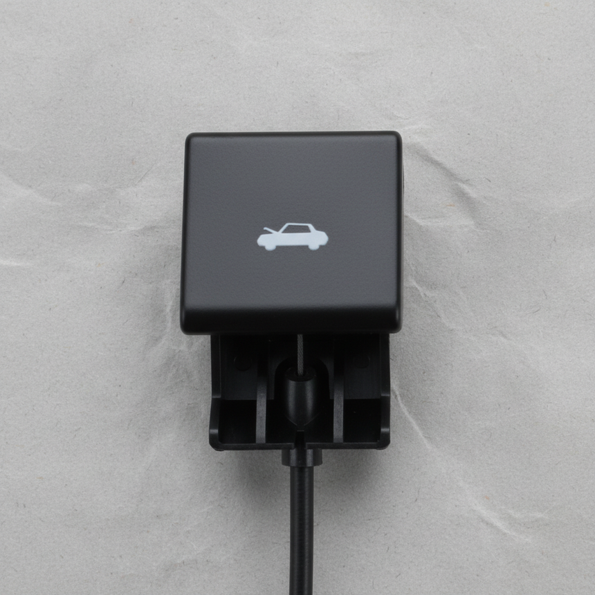 2019-2023 Ford Ranger Hood Latch Release Cable Genuine OEM - Middle Detail 2