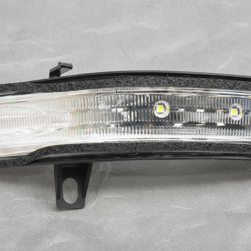 2022-2024 Ford Expedition Genuine OEM Passenger Side Mirror Turn Signal Lamp - Bottom Detail