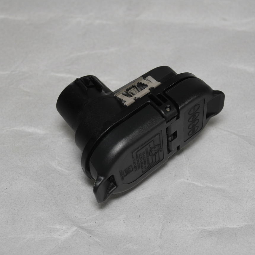 2019-2025 Silverado Sierra Rear Bumper Trailer Plug Receptacle Genuine OEM – Upper Middle Detail