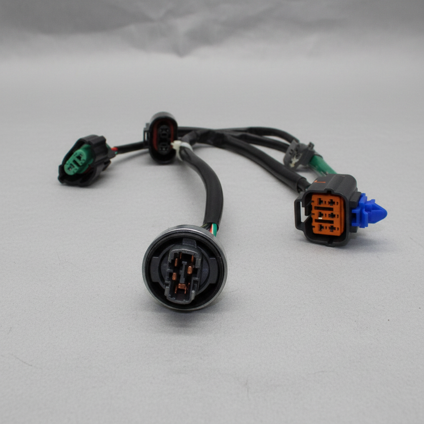 2014-2017 Mazda 6 Halogen Headlight Socket Wire Wiring Harness Genuine OEM - Detail View