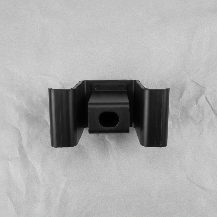 2016-2024 Nissan Titan XD Rear Leaf Spring Rubber Bumper — Full View Angle 2