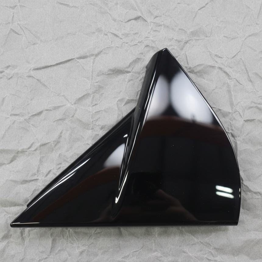 Nissan Rogue OEM Front Passenger Door Corner Cover Super Black - Macro Middle 1