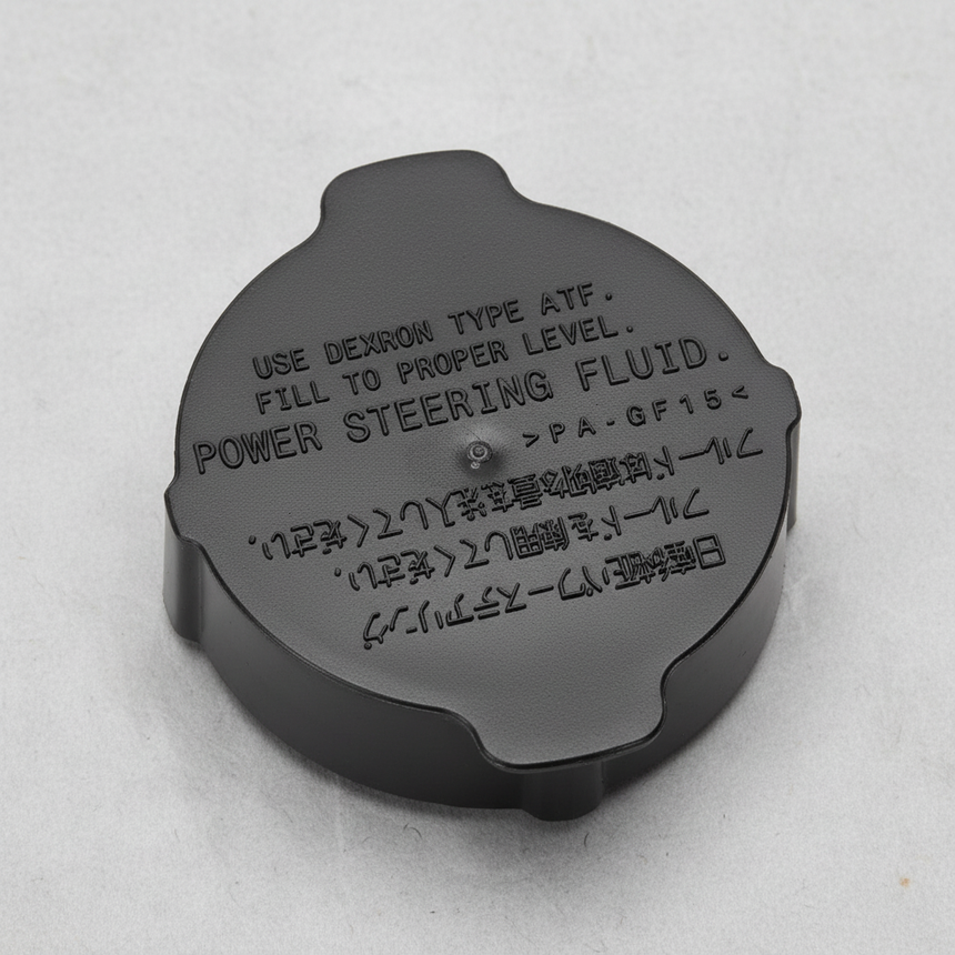 2009-14 Nissan Murano Genuine OEM Power Steering Reservoir Cap 3.5L Macro Crop