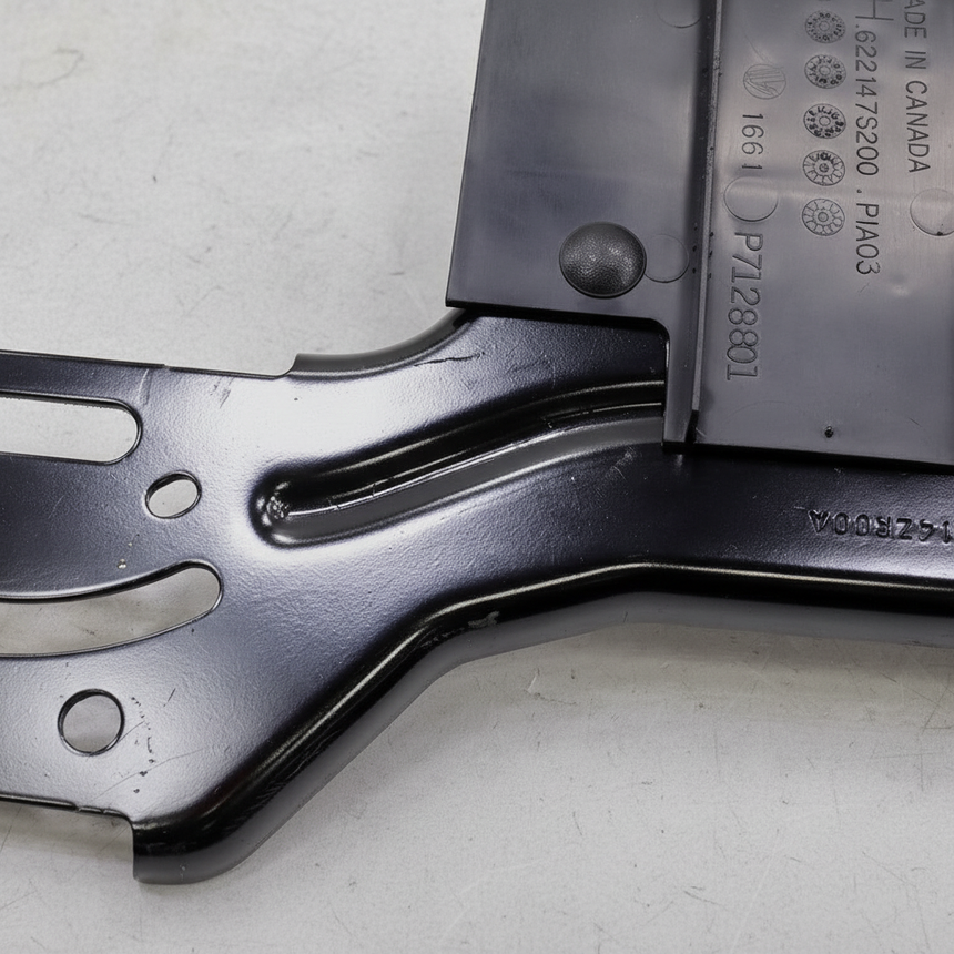 2008-2015 Nissan Titan Passenger Front Bumper Bracket 3-Piece Design OEM - Middle Detail