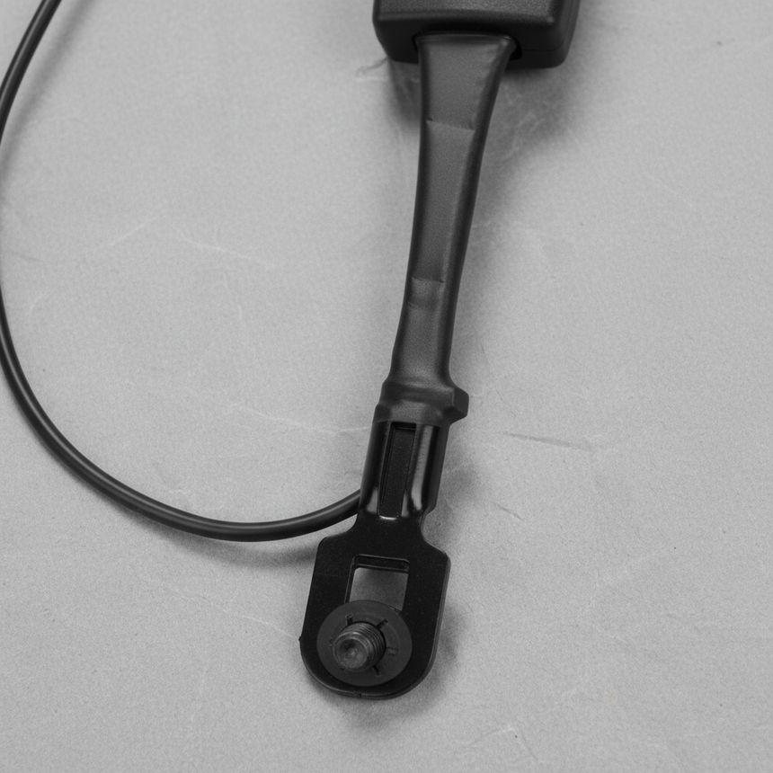 2018-2023 Jeep Wrangler JL Gladiator Front Driver Seat Belt Buckle OEM - Bottom Detail