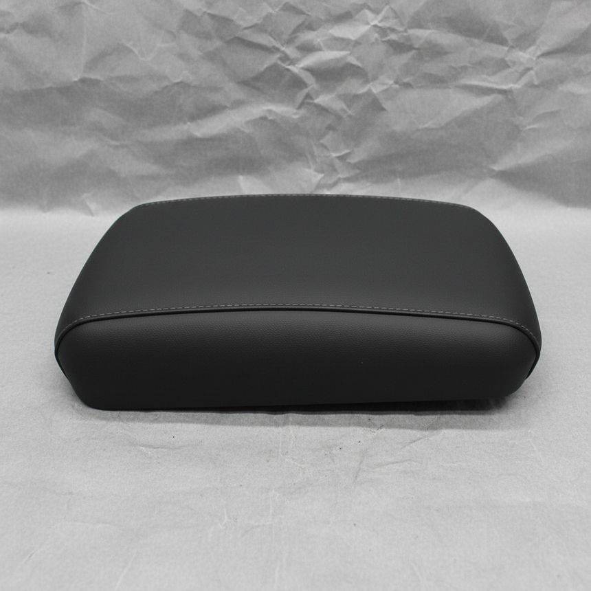 2020-2025 Kia Telluride Black Front Console Lower Armrest Door OEM - Macro Detail