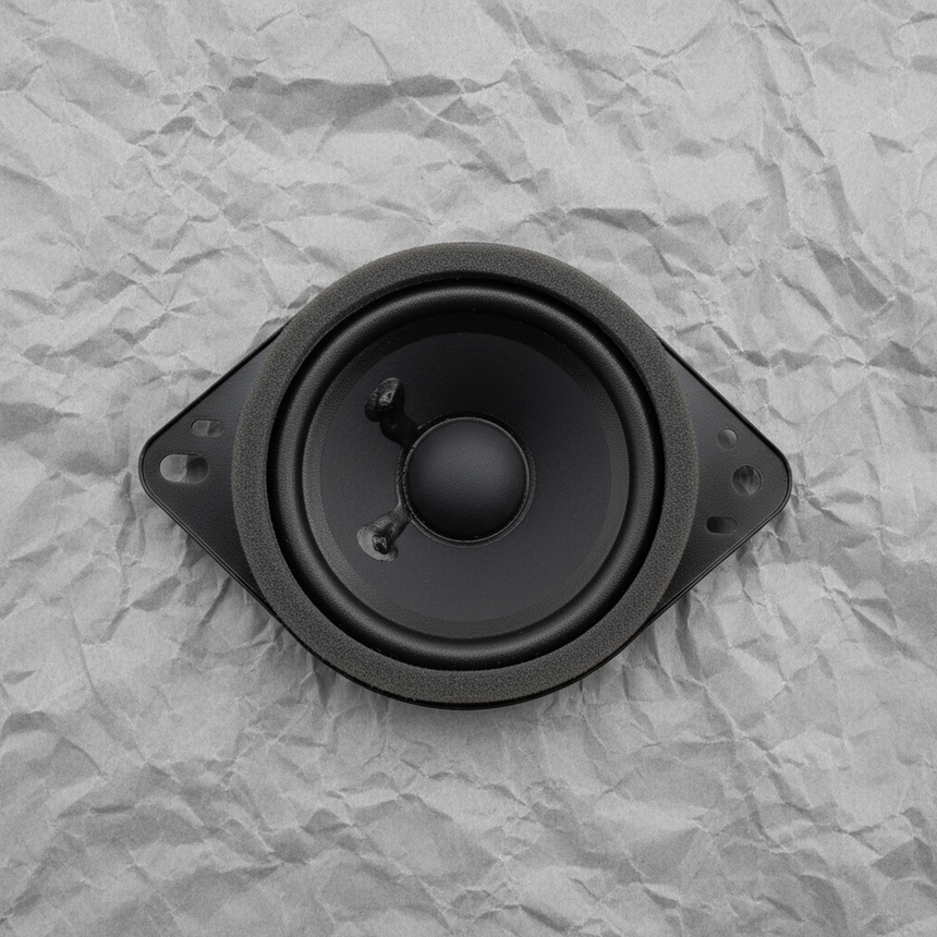 Close-up of Ford OEM Dash Speaker for 10-Speaker System