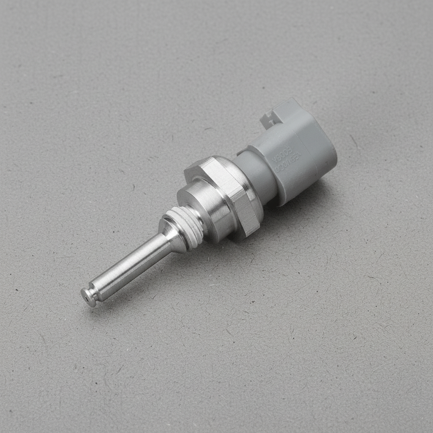 OEM Ford 6.2L Cylinder Head Temp Sensor - Bottom Detail