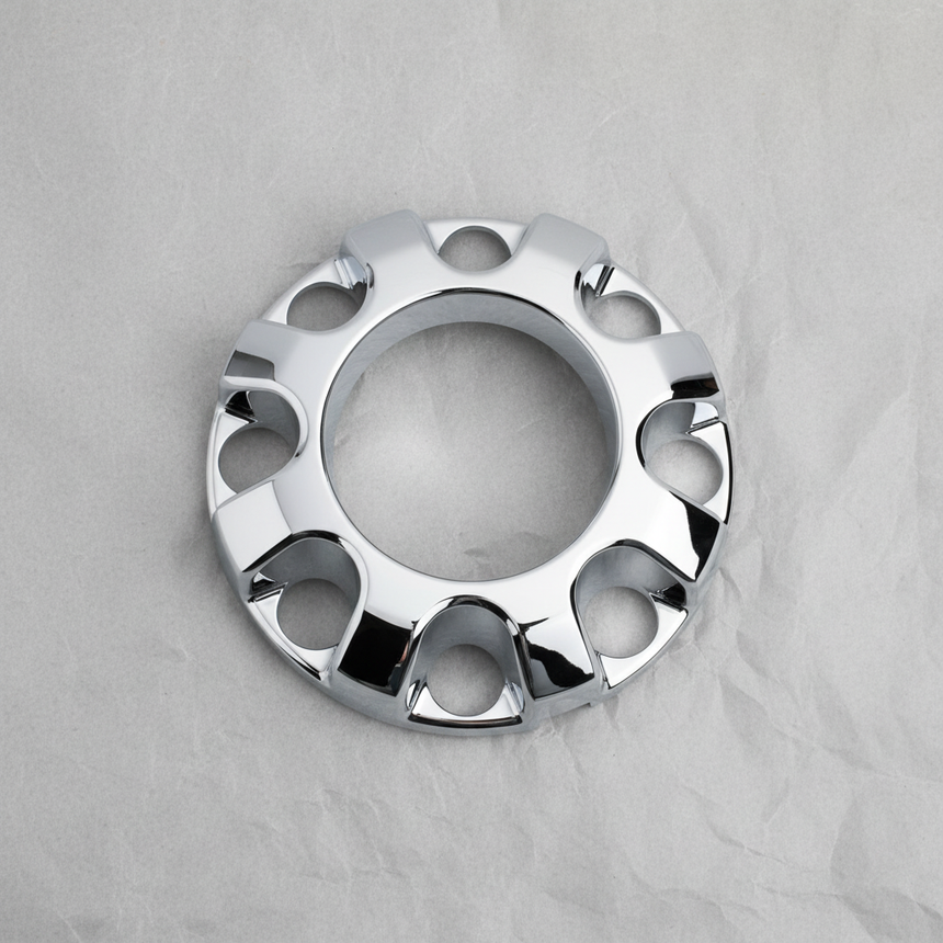 2017-2026 Ford F-250 F-350 F-450 Super Duty 18 Chrome Clad Wheel Cap OEM - Full View