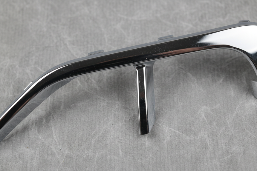 2020-2023 Volkswagen Atlas Cross Sport Driver Diffuser Tips Chrome OEM