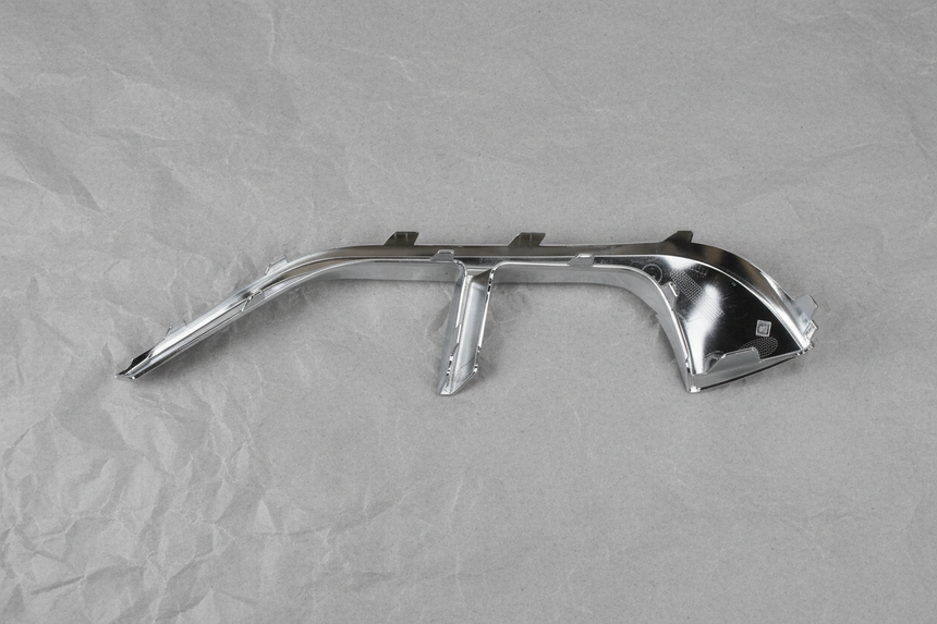 2020-2023 Volkswagen Atlas Cross Sport Driver Diffuser Tips Chrome OEM