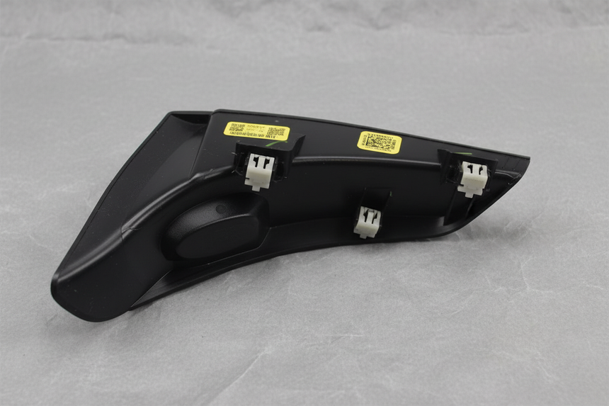 Rear Passenger Side Quarter Panel Gutter Trim - Bottom Detail Angle 2