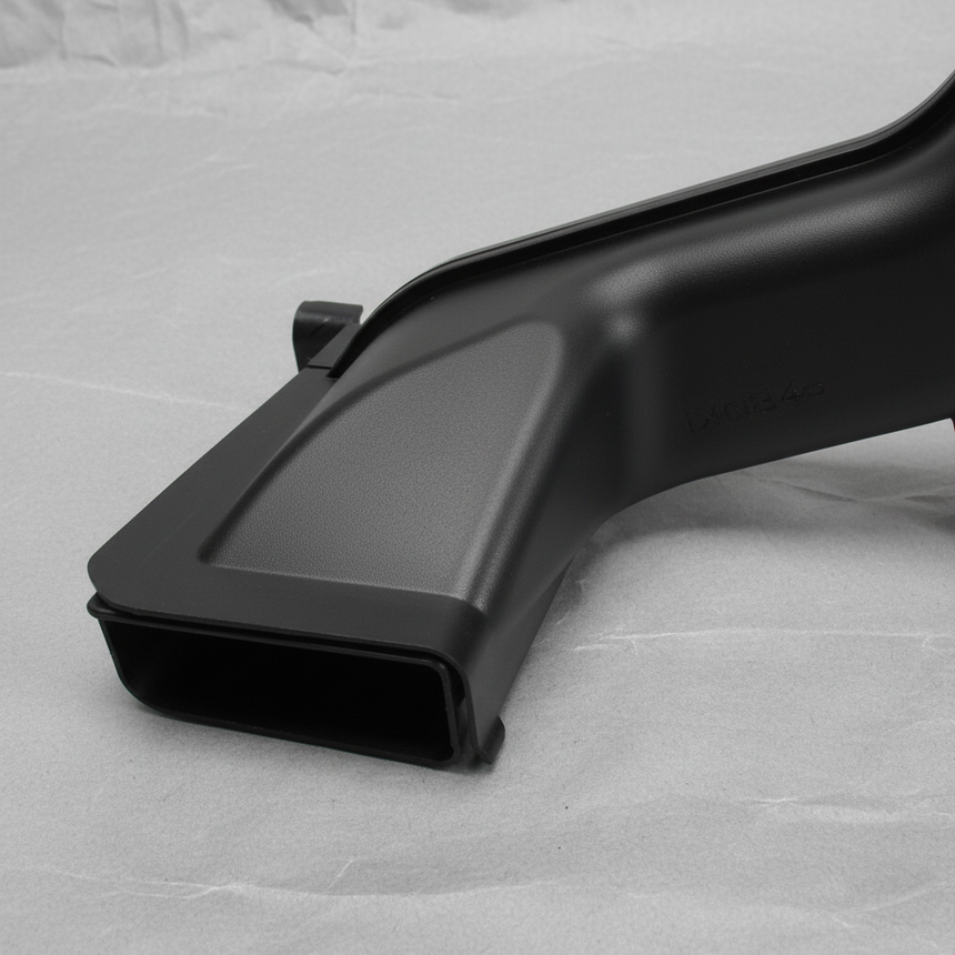 2014-2020 Nissan Rogue Air Duct Engine Intake Hose OEM - Bottom Detail Angle 2