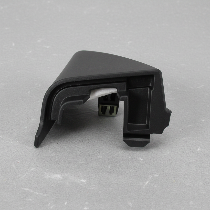 2006-2011 Honda Civic Coupe Driver Inside Mirror Trim Cover Garnish OEM - Middle Detail Angle 2