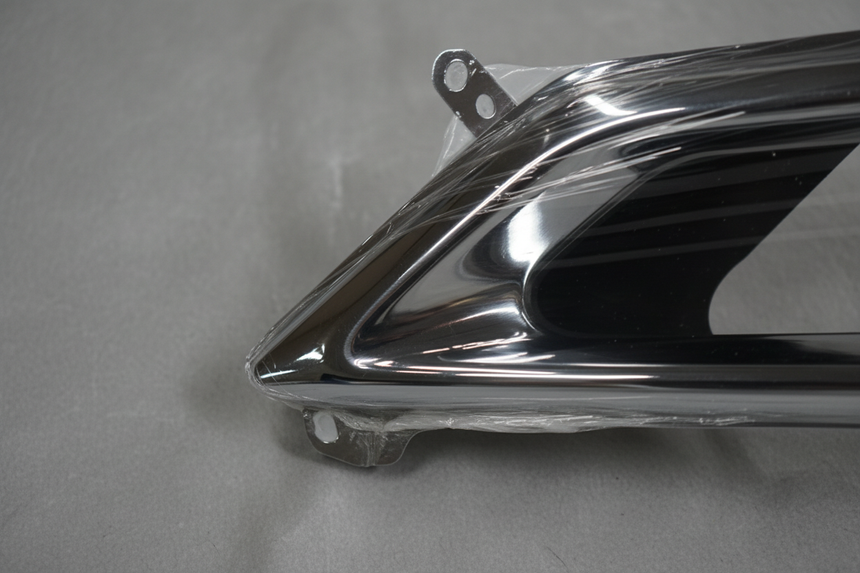 2017-2020 Acura MDX Driver Side Rear Bumper Chrome Exhaust Finisher Trim OEM