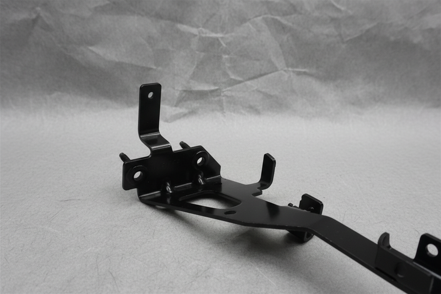 Auto Trans Auxiliary Cooler Bracket - Bottom Detail Angle 2