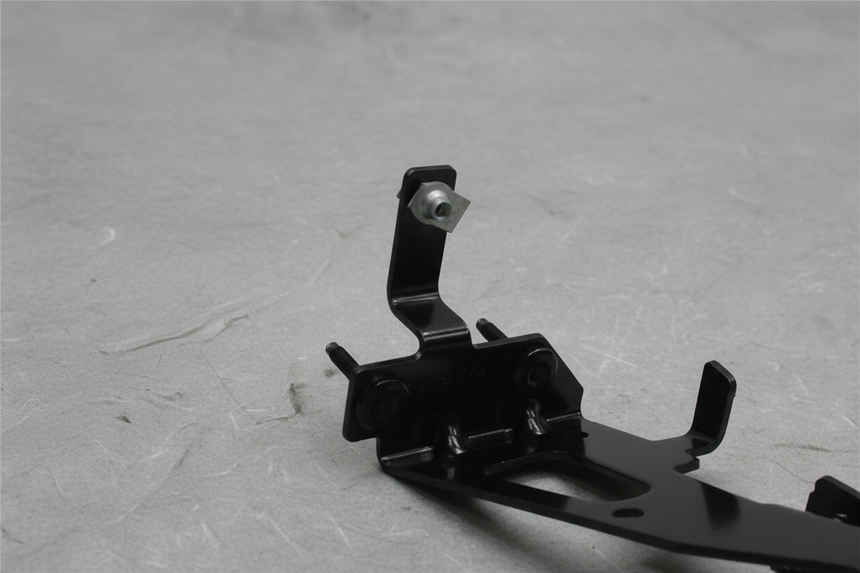 Auto Trans Auxiliary Cooler Bracket - Top Detail Angle 2