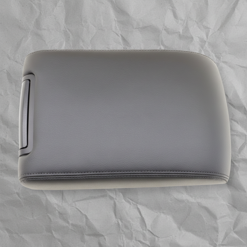 2011-2015 Ford Explorer OEM Center Console Armrest Lid Charcoal Stone