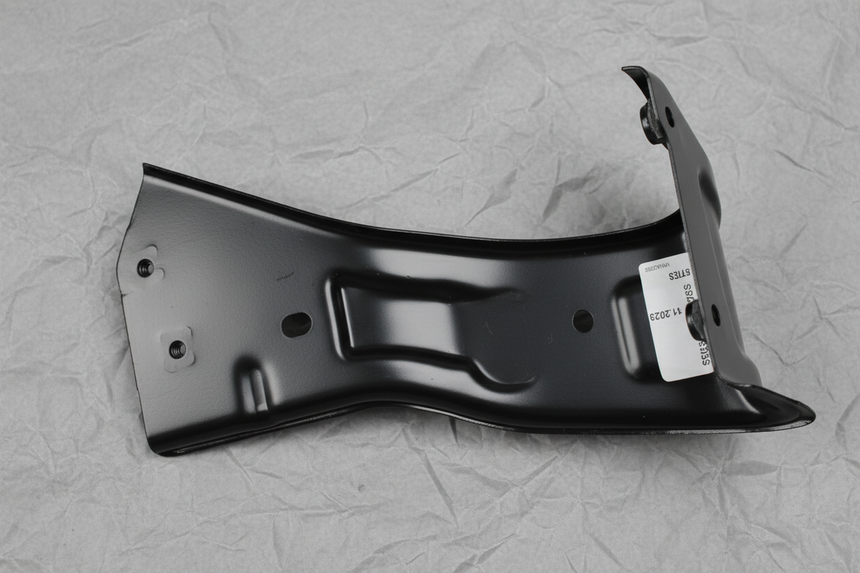 Front Driver Side Bumper Mount Bracket - Middle Section Detail