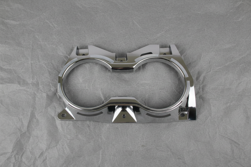 2015-2023 Ford Mustang Dash Instrument Cluster Trim Bezel Chrome OEM