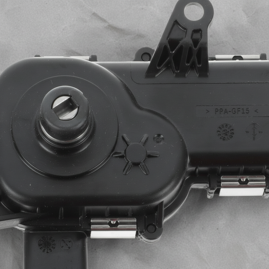Mopar Intake Short Running Valve Actuator - Middle Detail