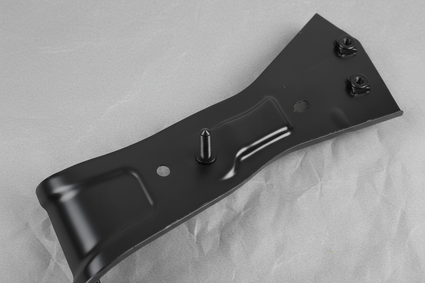 Front Driver Side Bumper Mount Bracket - Middle Detail Angle 2
