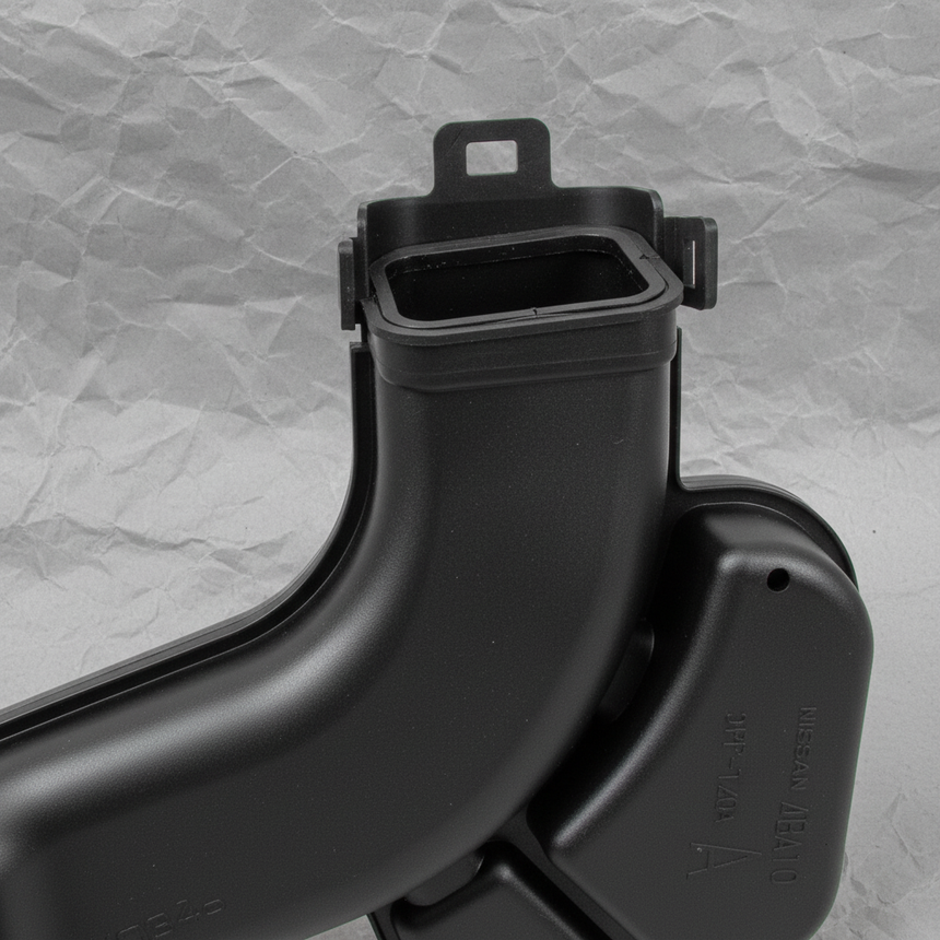 2014-2020 Nissan Rogue Air Duct Engine Intake Hose OEM - Top Detail Angle 2
