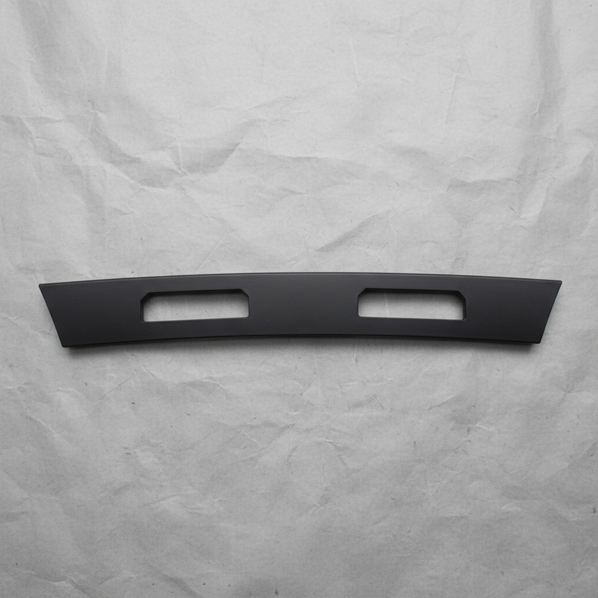2013-2014 Ford Mustang Rear Bumper License Plate Light Bezel OEM