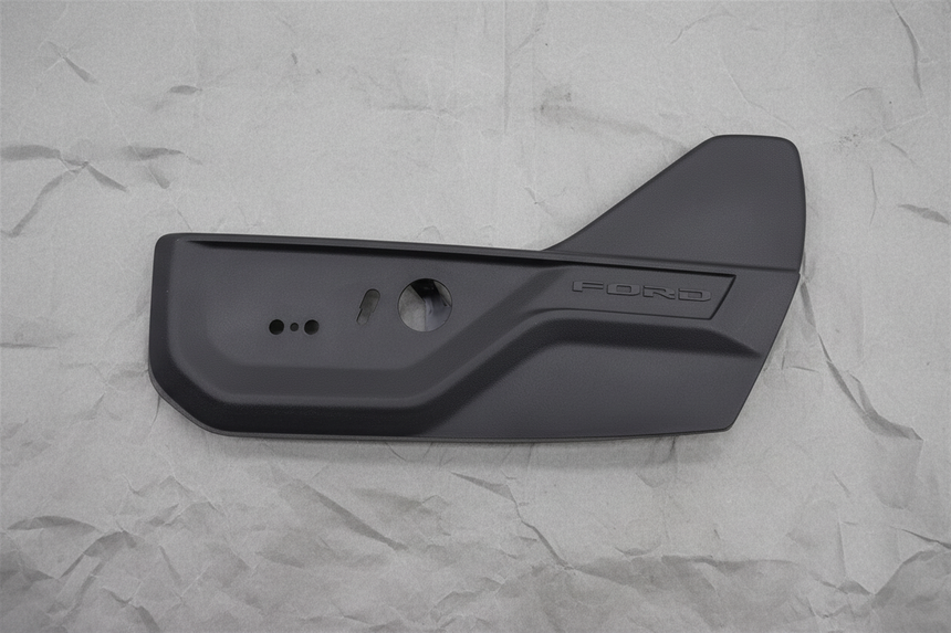 2025 Ford Expedition Front Driver Side Seat Trim Black OEM 10 Way