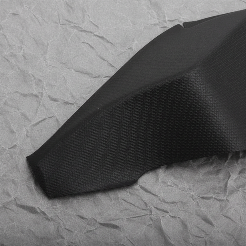 2015-2020 Escalade Escalade ESV Black Air Inlet Grille Panel Extension OEM - Bottom Detail Angle 2