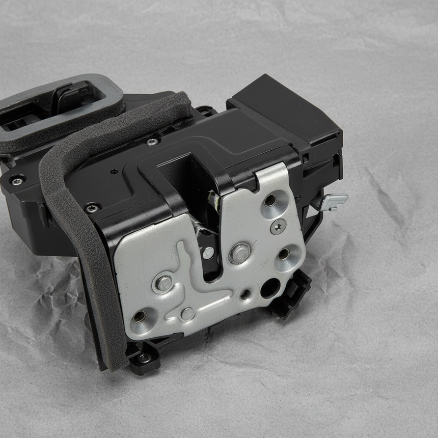 2021-2025 GM Driver Door Lock Actuator Motor Passive Entry OEM - Bottom Detail Angle 2